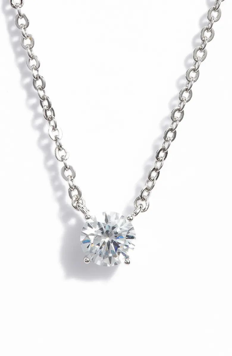 Cubic Zirconia Pendant Necklace | Nordstrom