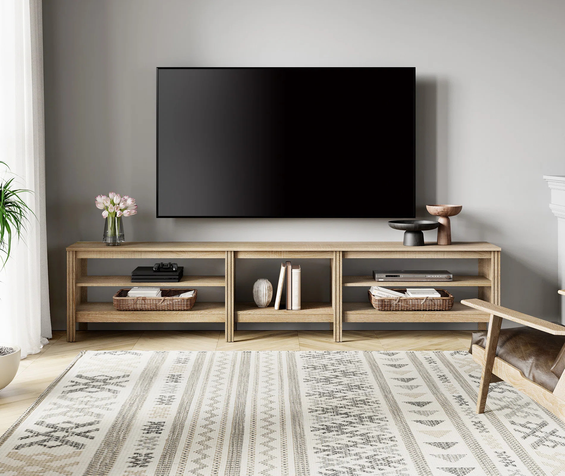 Ashae TV Stand for TVs up to 85" | Wayfair North America