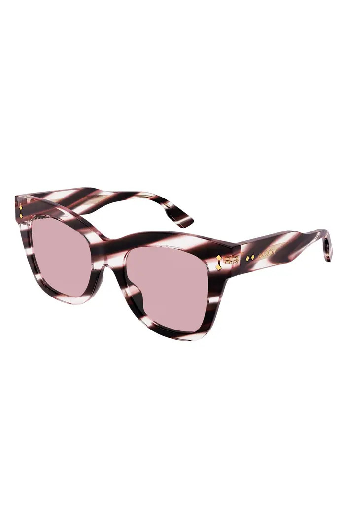 52mm Square Cat Eye Sunglasses | Nordstrom