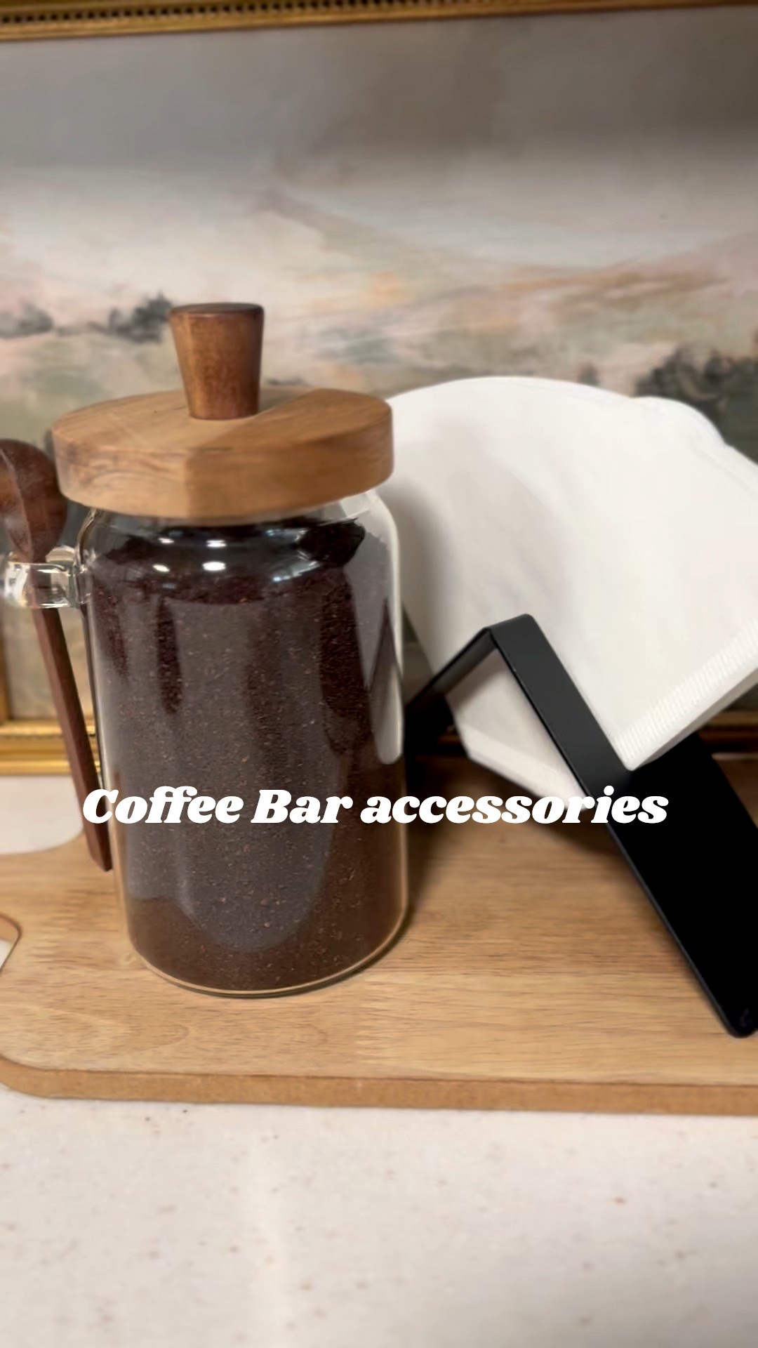 New additions to my little coffee bar🥰 the canister is airtight and I love that it has a spoon! The filter holder is so sleek too

#LTKmorningroutine #LTKGiftGuide #LTKHoliday