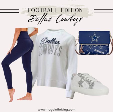 Football season apparel for Cowboys fans 🏈

#gameday #footballseason #womensfashion #footballapparel #teamspirit

#LTKfindsunder100 #LTKstyletip #LTKSeasonal