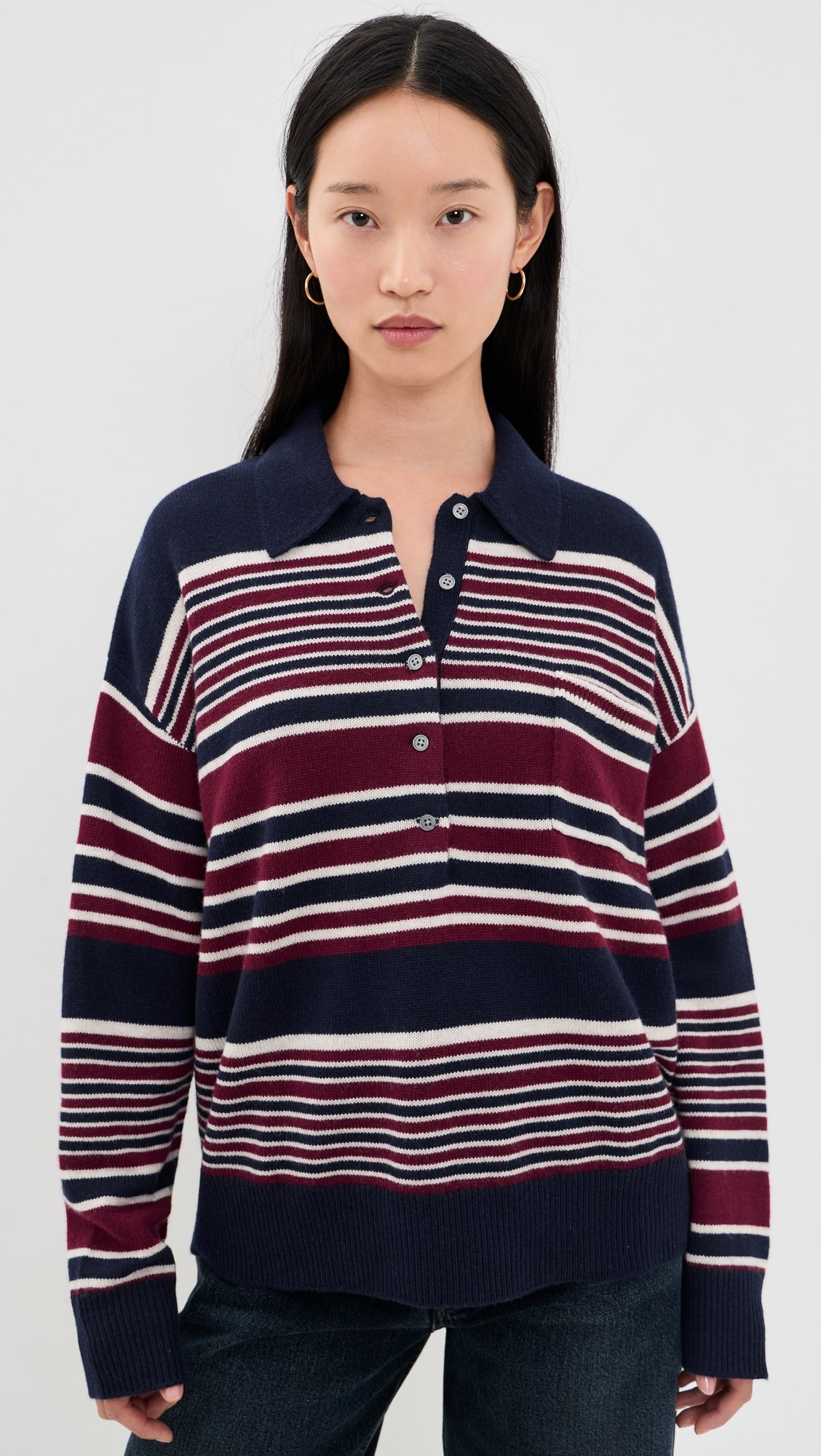 The Oversized Rugby Sweater | Shopbop