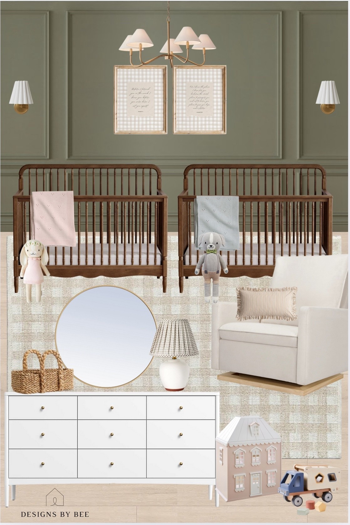 twin nursery design 

#LTKBump #LTKBaby #LTKHome