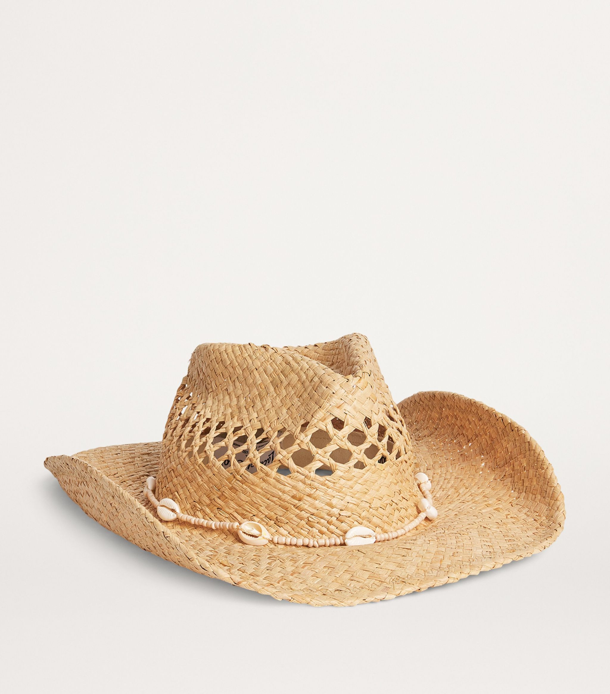 Raffia Seashells Cowboy Hat | Harrods