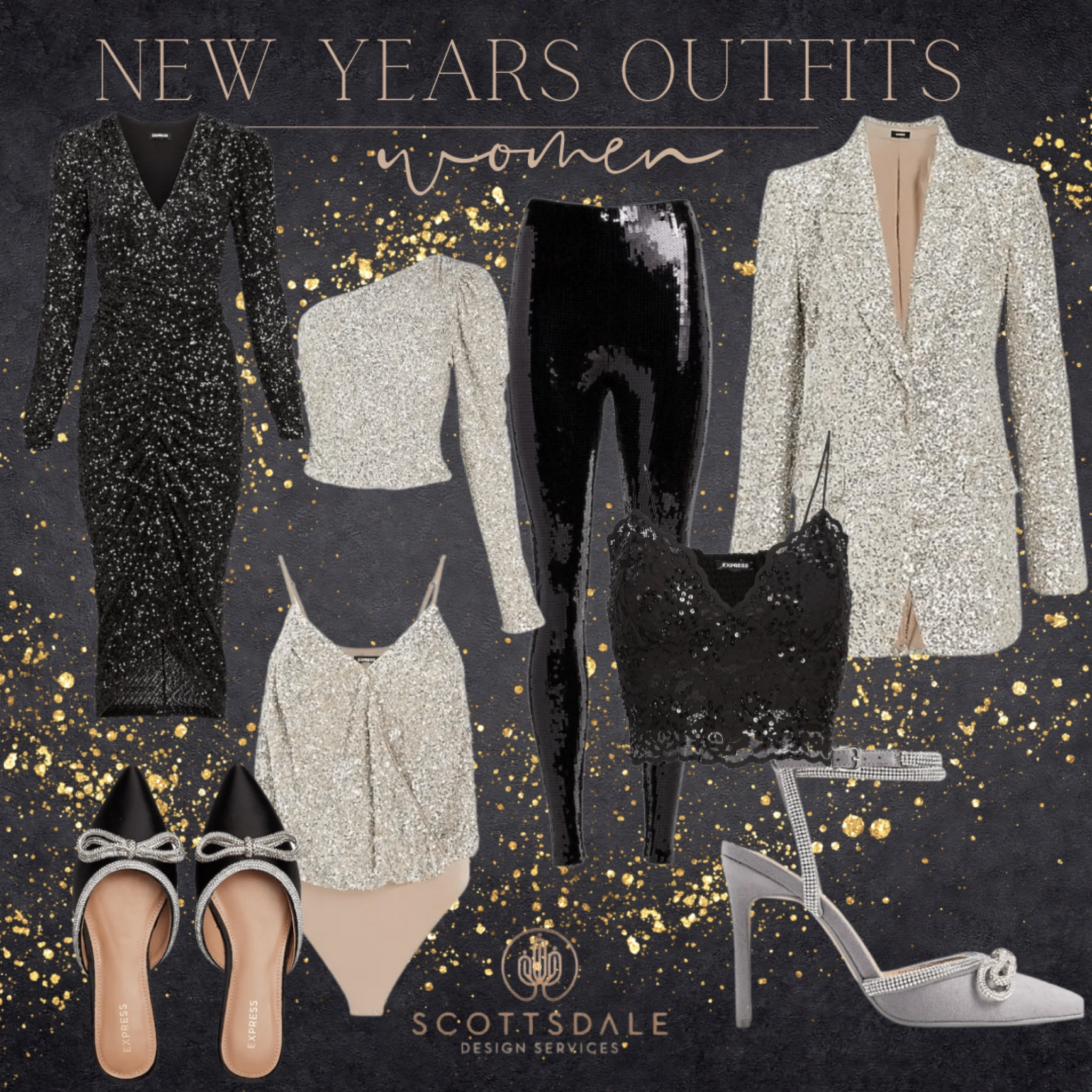 Women’s New Years Eve Outfits🖤✨

Holiday party outfits, womens fashion, NYE outfits, family photos, New Years Party, New Years outfits, sequin blazer

#LTKstyletip #LTKHoliday #LTKsalealert