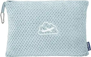 BEDELITE Travel Blanket with Bag, Ultra-Soft Jacquard Fleece Blanket with Luggage Sleeve & Backpa... | Amazon (US)
