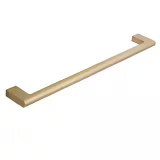 Sumner Street Home Hardware Vail 10 in. Satin Brass Drawer Pull-RL062630 - The Home Depot | The Home Depot