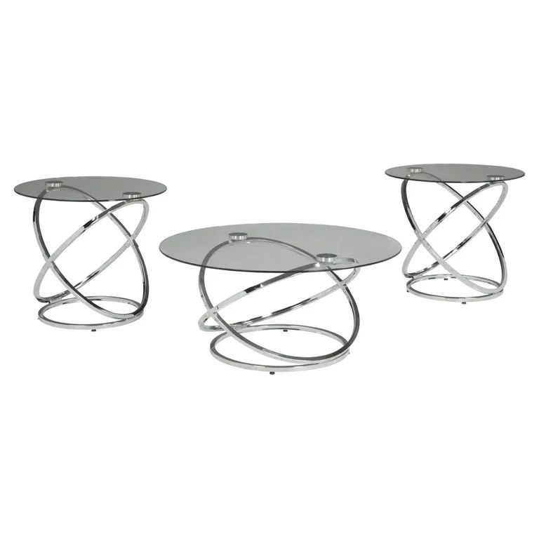 Signature Design by Ashley Hollynyx 3 Piece Occasional Table Set | Walmart (US)