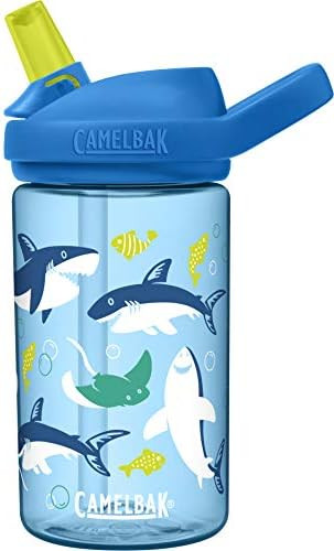 CamelBak Eddy+ 14 oz Kids Water Bottle with Tritan Renew – Straw Top, Leak-Proof When Closed | Amazon (US)