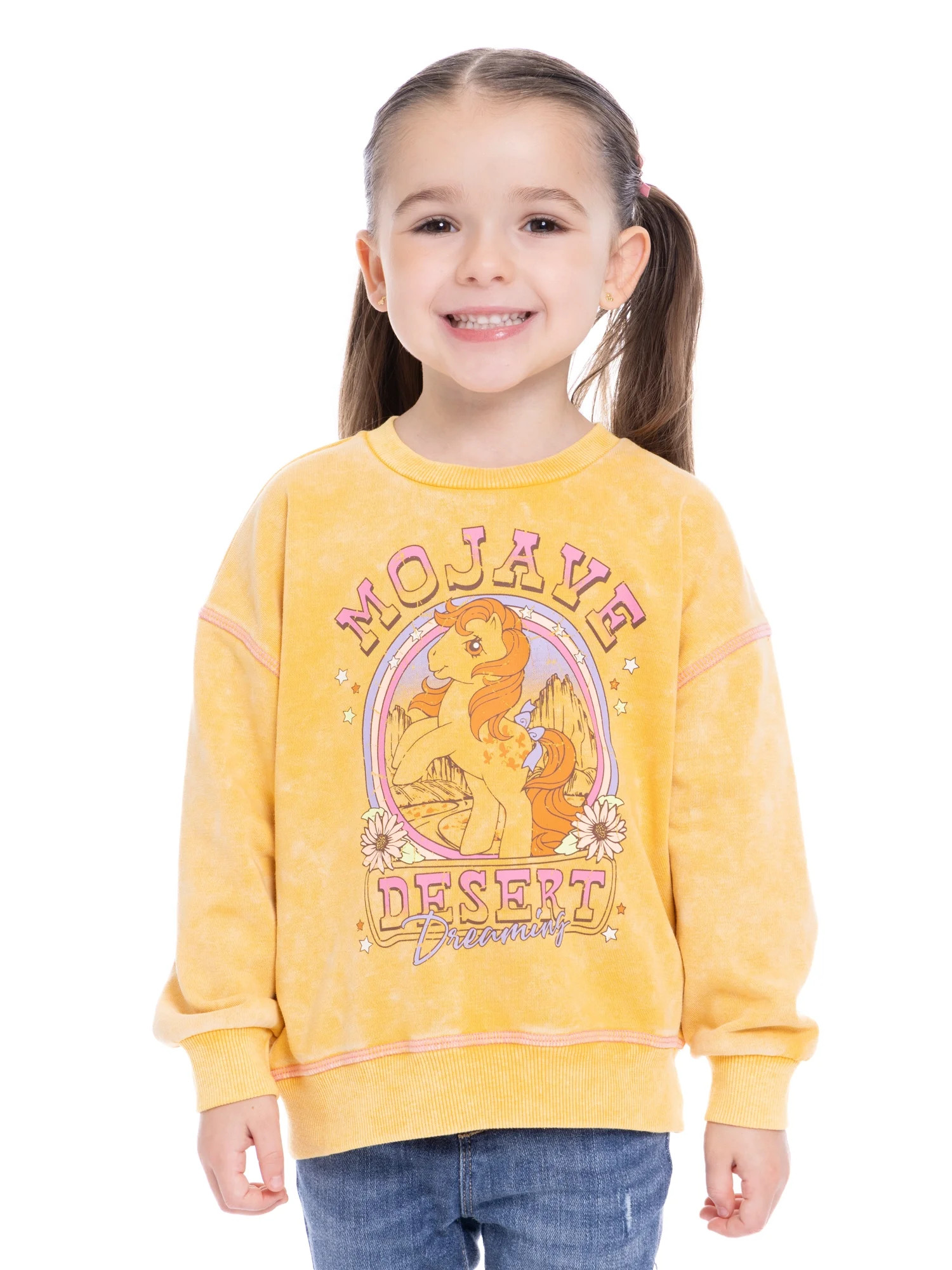My Little Pony Toddler Girl Graphic Crewneck Pullover Sweatshirt,  Sizes 12M-5T | Walmart (US)