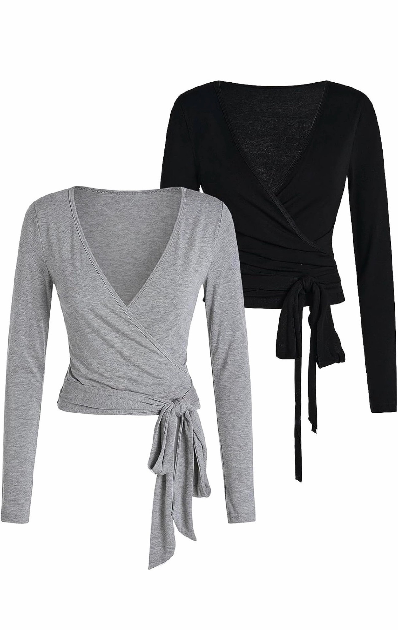 Cutest wrap tops from Amazon! Size small. Have already worn these several times! 

#amazon

#LTKootd #LTKActive
