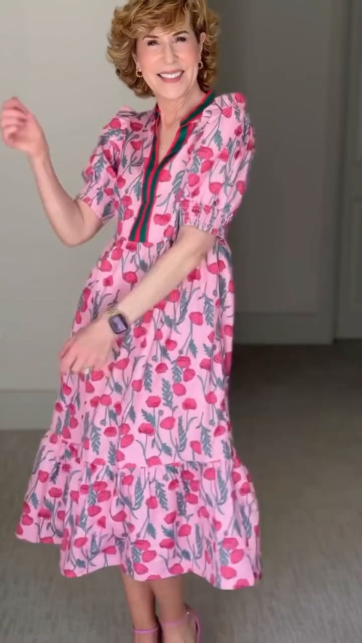 Turns out… I still love a twirl moment. 💗

There’s something about an easy dress that makes getting dressed feel fun again in this season. No overthinking. Just slip it on and go. And this one? It’s under $35.

It also comes in other print options if pink 💕 isn’t your thing (which is just a travesty, BTW 😉).

Feminine, effortless, and pulled together without trying too hard… exactly the energy I’m bringing into this season.


#LTKootd #LTKSaleAlert #LTKSeasonal