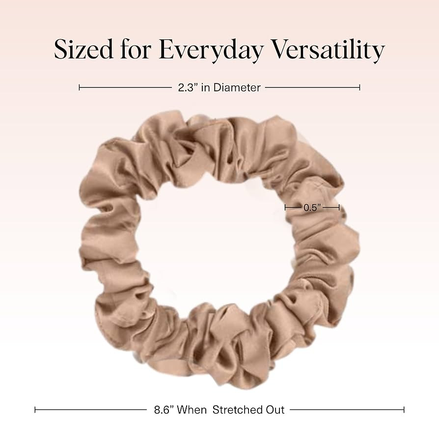 Kitsch Ultra Petite Satin Scrunchies for Women – No Crease Hair Ties – Soft Satin Hair Scrunc... | Amazon (US)