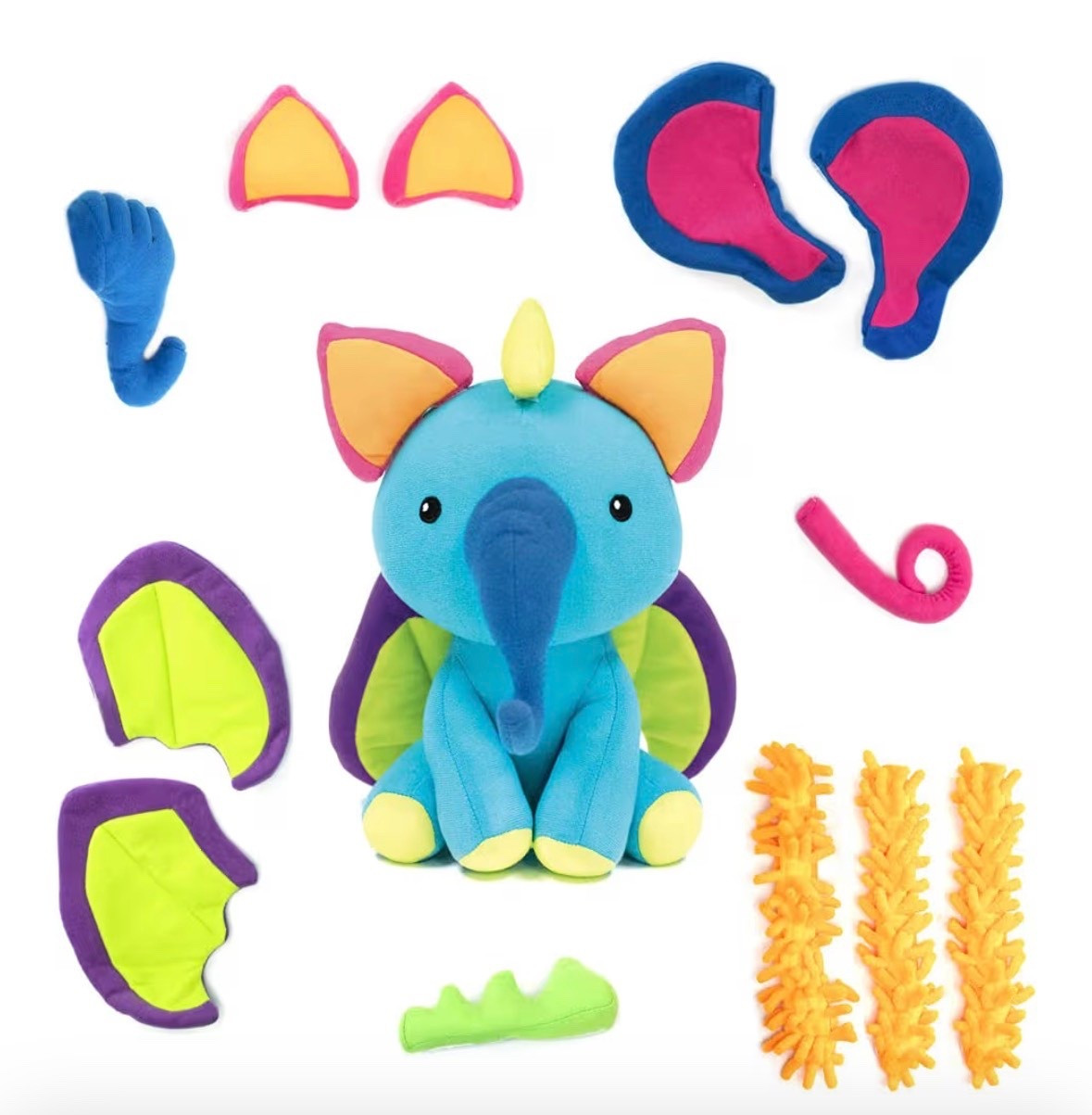 Educational Insights Mixaroo - Stuffed Animal for Social Emotional Learning Activities, Fine Motor Preschool Toys, Toddler Learning Toys, Kindergarten Classroom Must Haves, Gifts for Kids Ages 2+

#LTKKids #LTKBaby #LTKGiftGuide