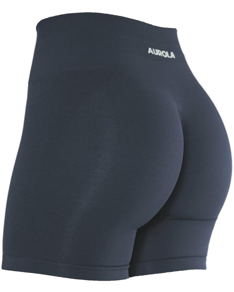 AUROLA Intensify Workout Shorts for Women Seamless Scrunch Short Gym Yoga Running Sport Active Ex... | Amazon (US)