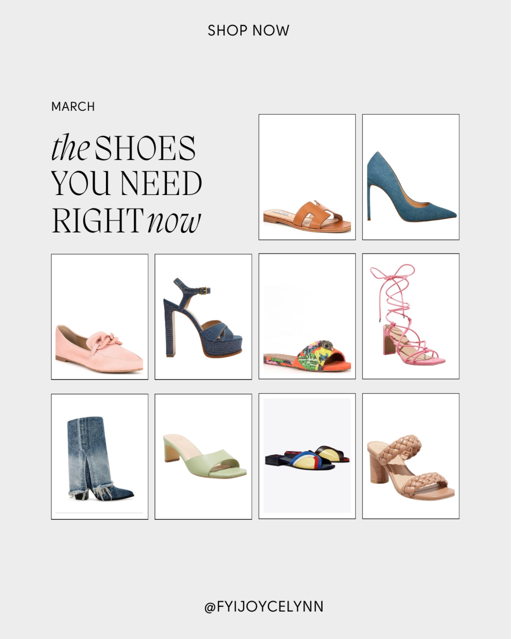 Spring Shoe Guide! Don’t let your closet be without these this season! 

#LTKFind #LTKSeasonal #LTKshoecrush