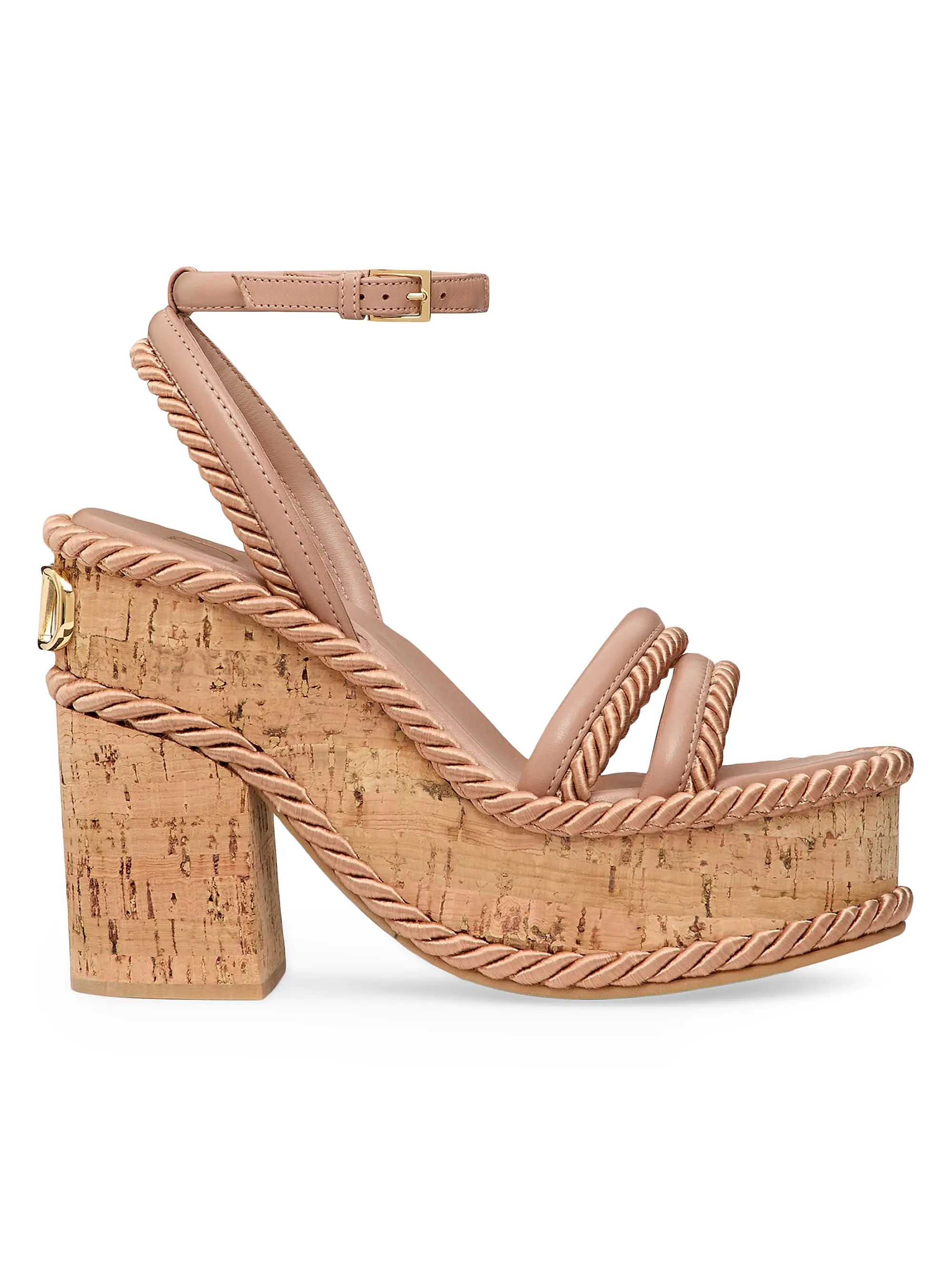 VLogo Summerblocks Wedge Sandals 130MM | Saks Fifth Avenue
