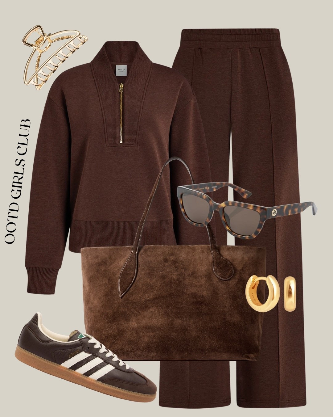Chocolate brown casuals 

#LTKeurope #LTKautumn #LTKuk