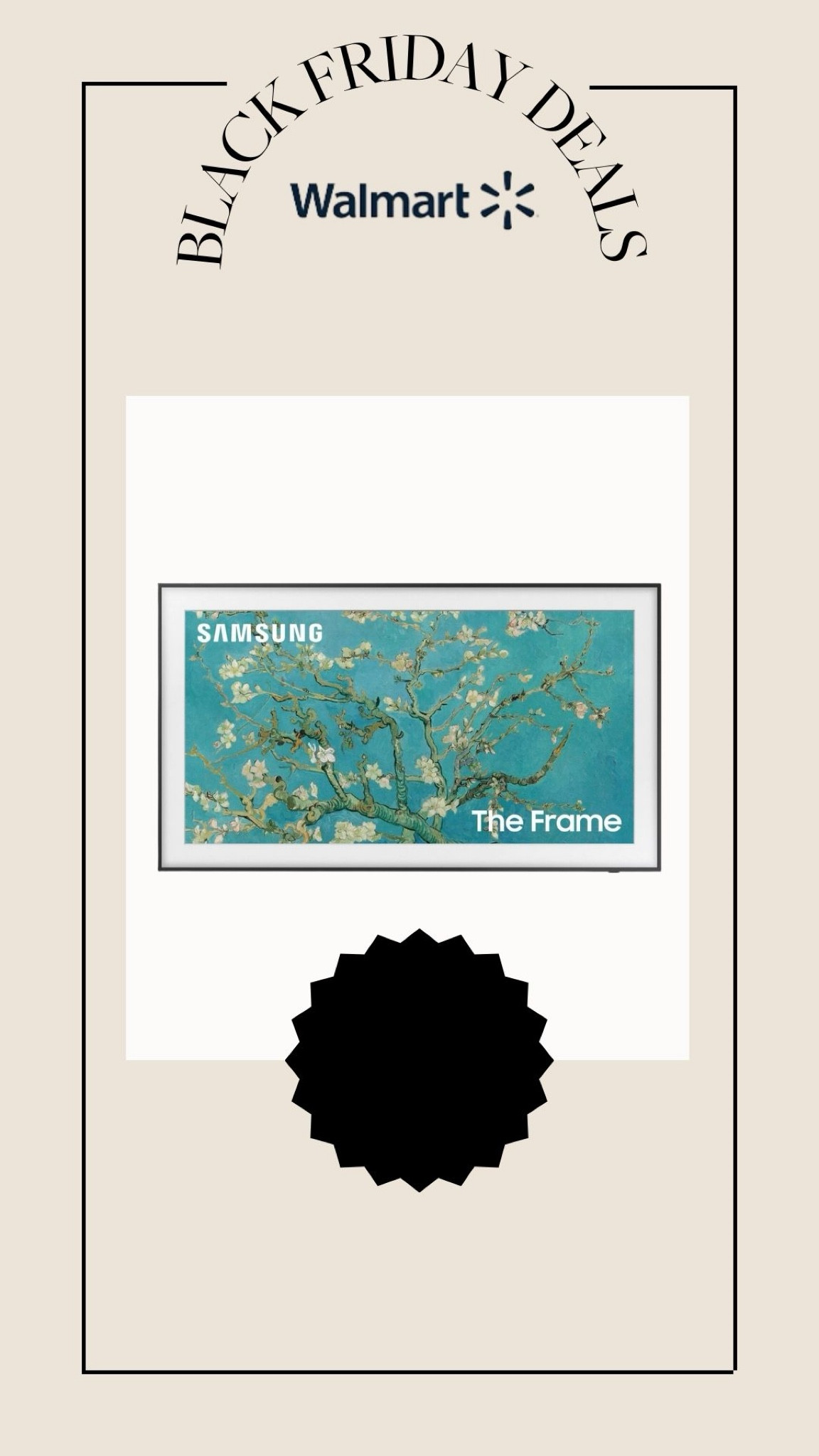 Frame tv, frame tv deals, frame tv sale, frame tv deal, Samsung, Black Friday, tv sale, aesthetic tv, tv deal, Black Friday sales, Walmart sales, Walmart deals, Walmart Black Friday

#LTKCyberWeek #LTKhome #LTKsalealert