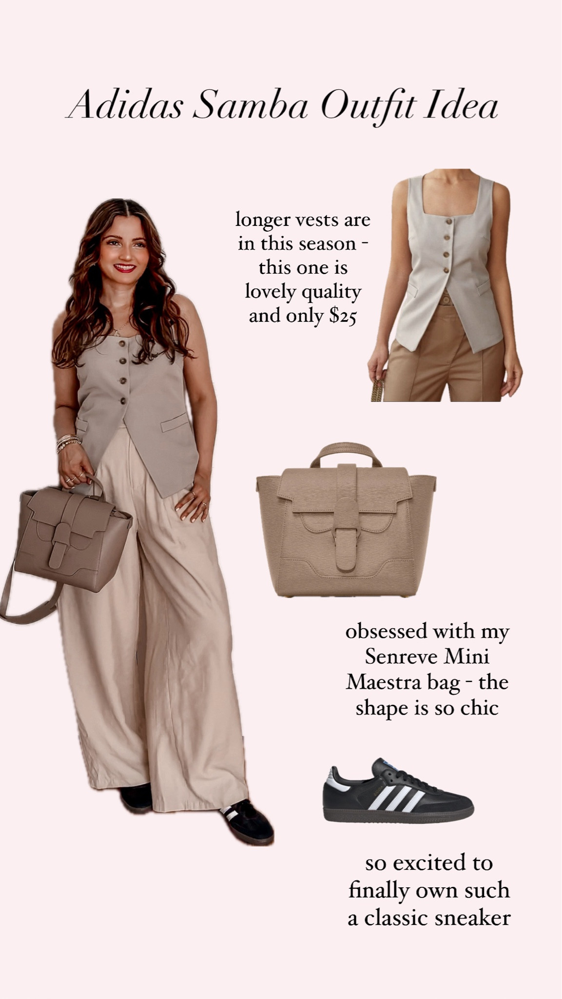 Long vest wide leg pants senreve mini maestro bag

#LTKstyletip #LTKcanada #LTKworkwear
