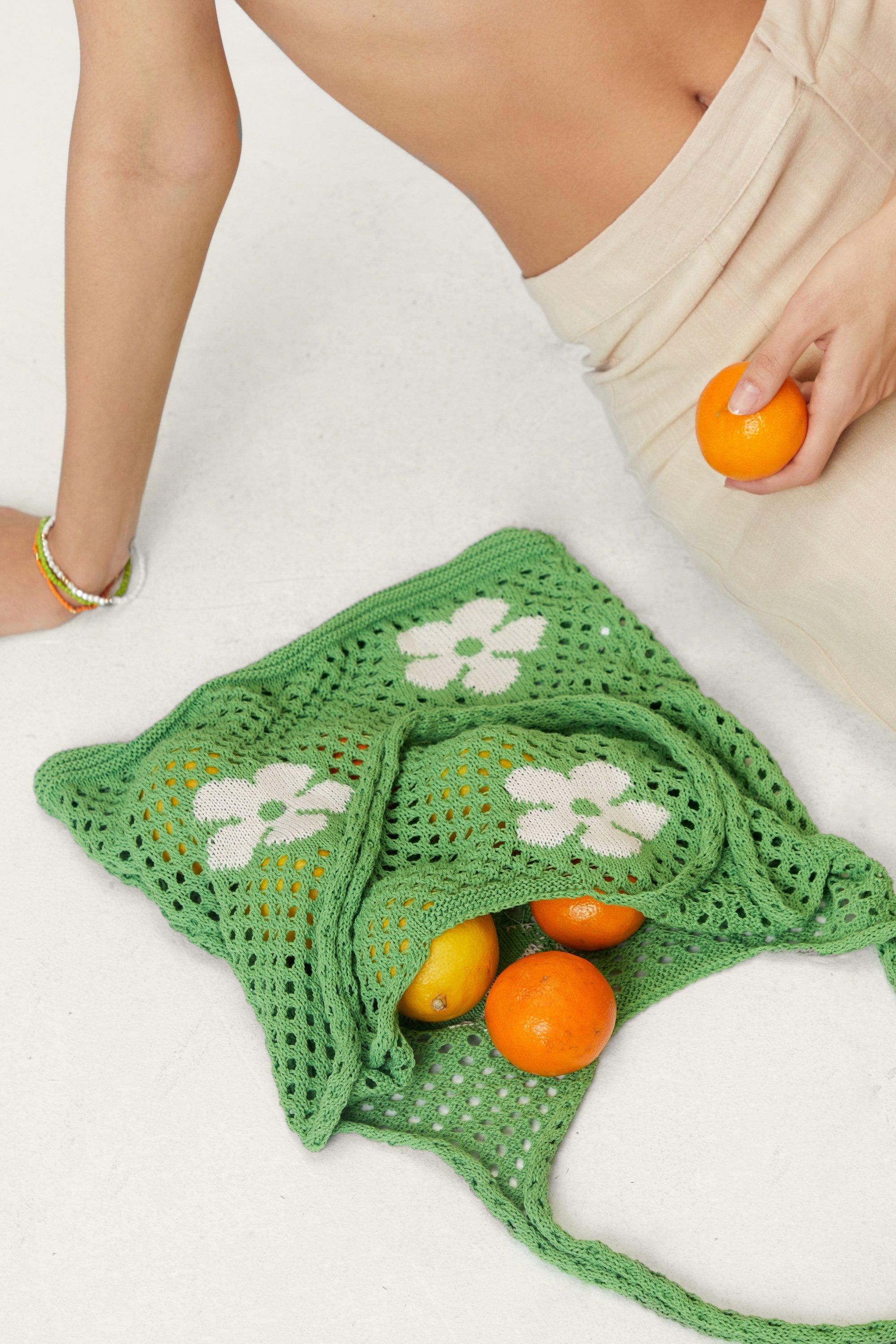 Floral Crochet Tote Bag | NastyGal (FR)