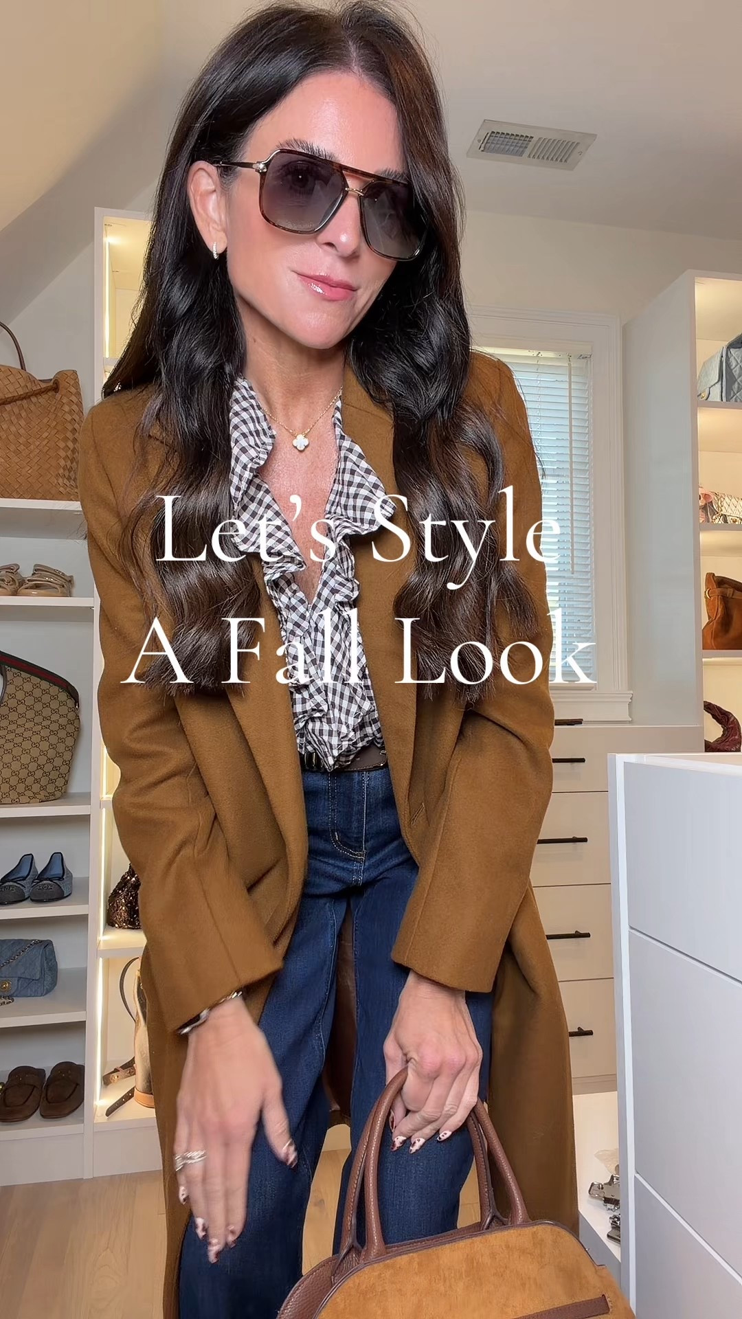 Small top and coat
2 jeans 

#LTKFindsUnder50 #LTKStyleTip #LTKSeasonal