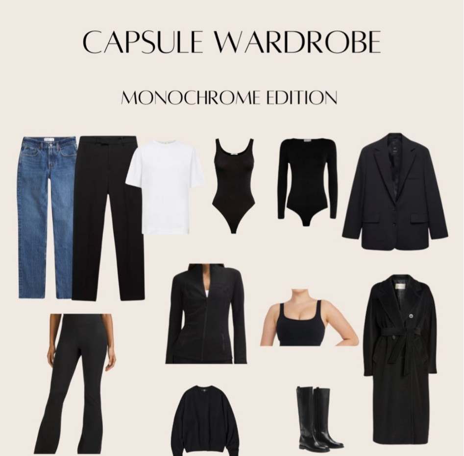 Capsule Wardrobe 

#LTKstyletip #LTKSeasonal #LTKmidsize