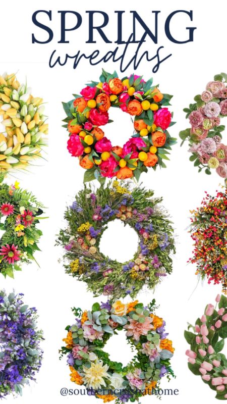 Bright colored spring wreaths are such a fun way to spruce up the front door! I’ve rounded up my favorites from Etsy, Amazon, Home Depot, Pottery Barn, and Grandin Road! 

Spring home decor, spring decor, front door decor, porch decor, home decor ideas, simple home decor, wreath finds, wreath decor 

#LTKSeasonal #LTKhome #LTKstyletip