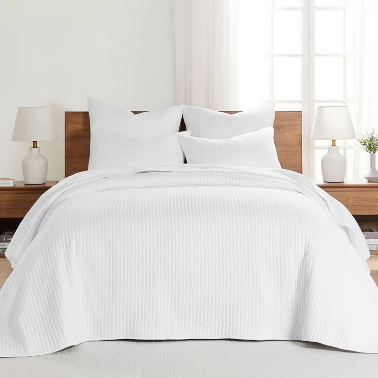 Levtex Home - Cross Stitch Bedspread Set - Queen Bedspread and One Standard Sham - Cross Stitch P... | Walmart (US)