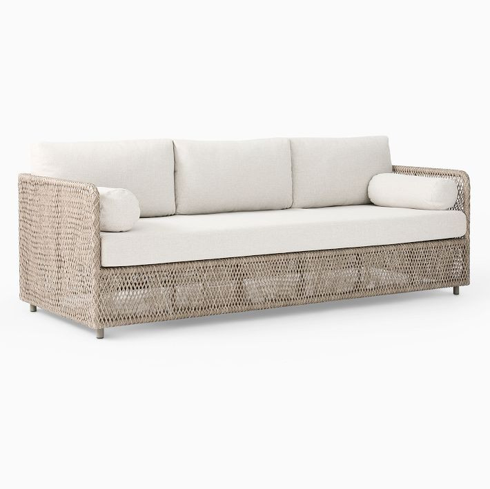 Coastal Outdoor Sofa (66"–86") | West Elm (US)