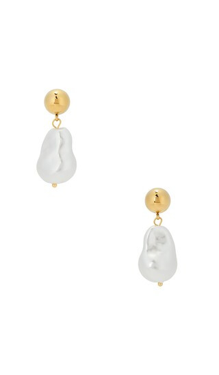 Honey Earrings in Pearl | Revolve Clothing (Global)