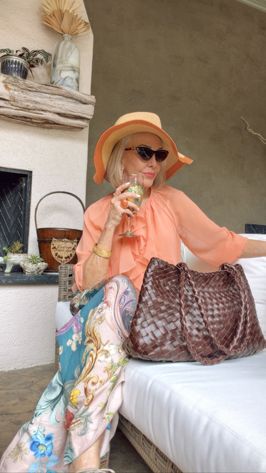 Patricia Nash Designs
From the tip of its textured handle to its sturdy protective metal feet, the Cheri is an unforgettable addition to any collection. Woven leather takes a unique silhouette, combining a spacious interior with an ambitious exterior, perfect for anything the day brings. Great for travel. 
Check out other woven leather styles as well as her amazing lineup of vintage and travel inspired products

#LTKOver40 #LTKgrwm #LTKTravel