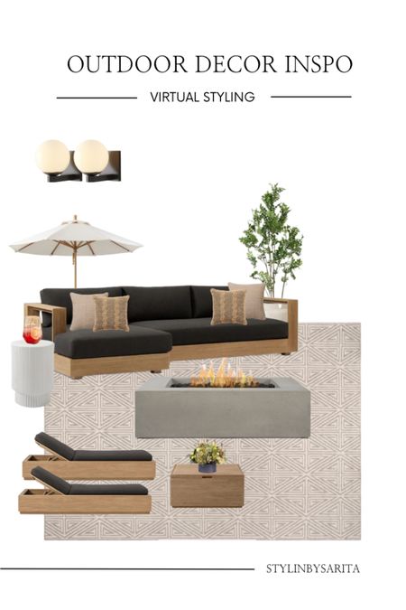 Patio furniture, outdoor furniture, outdoor decor 

#LTKunder100 #LTKhome #LTKunder50