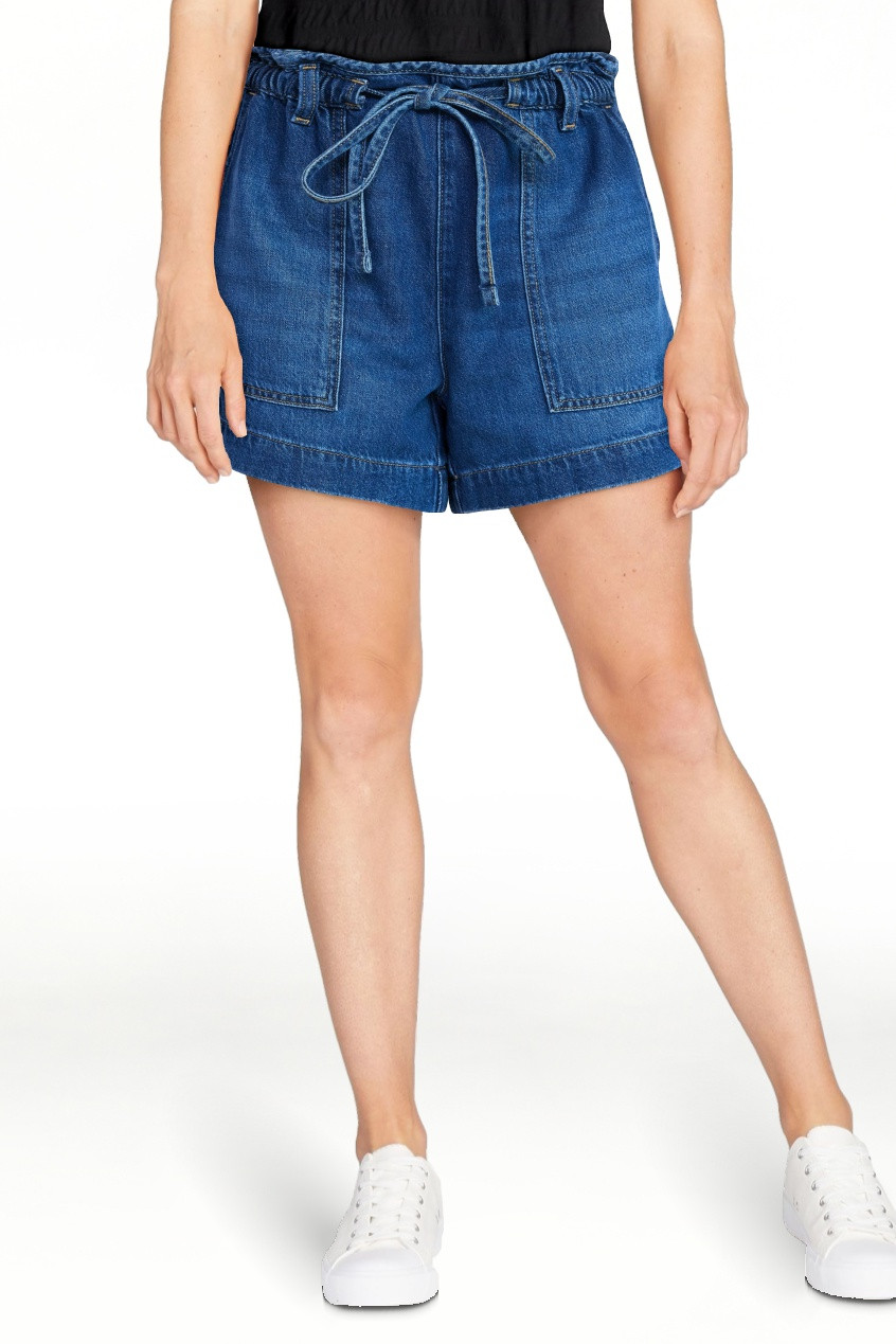 Time and Tru Women's Drapey Utility Shorts, 4" Inseam, Sizes XS-XXXL | Walmart (US)