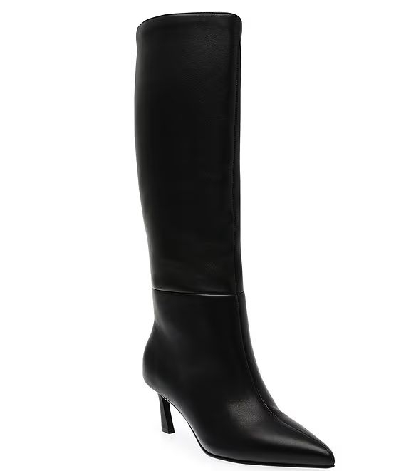 Lavan Leather Stiletto Tall Boots | Dillard's