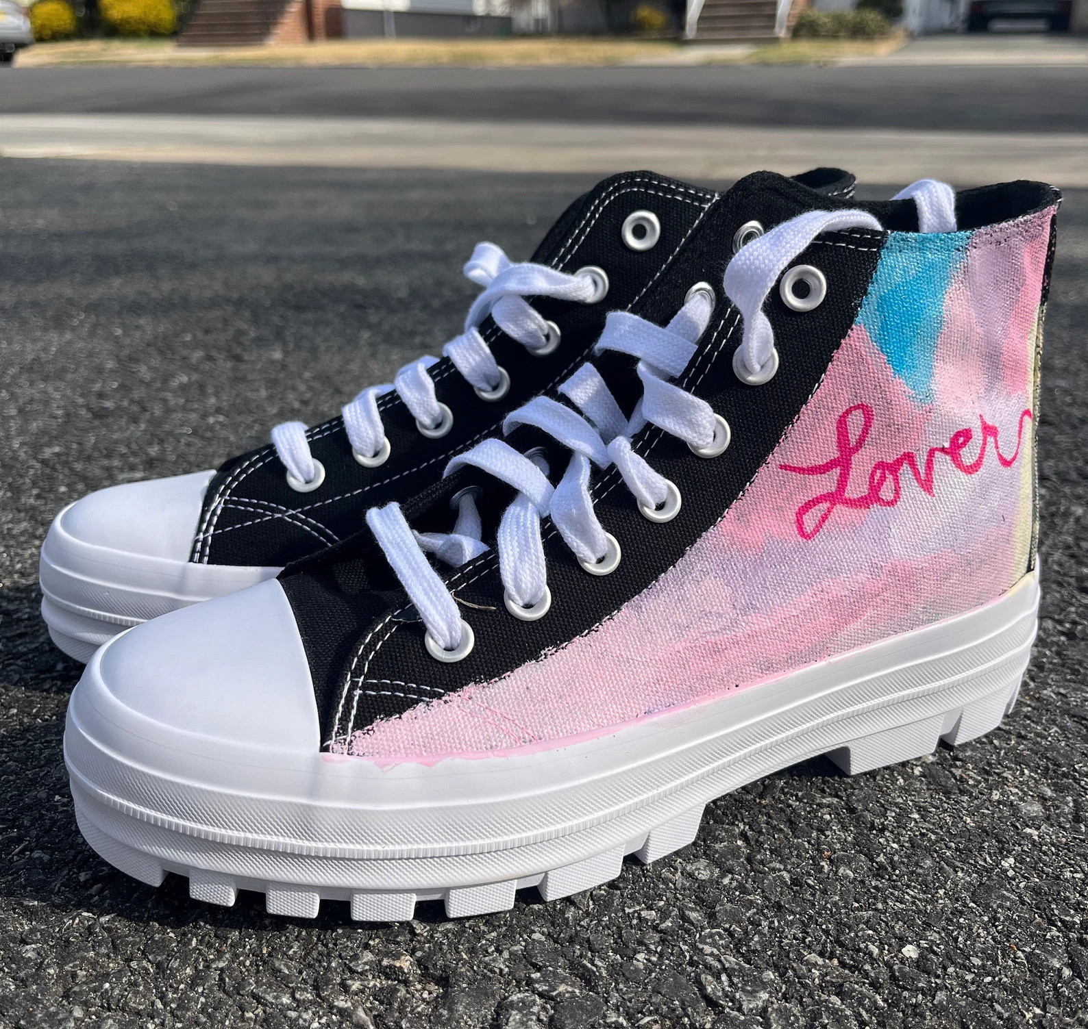 Taylor swift custom sneakers | custom shoes | concert sneakers | custom high top sneakers | Taylo... | Etsy (US)