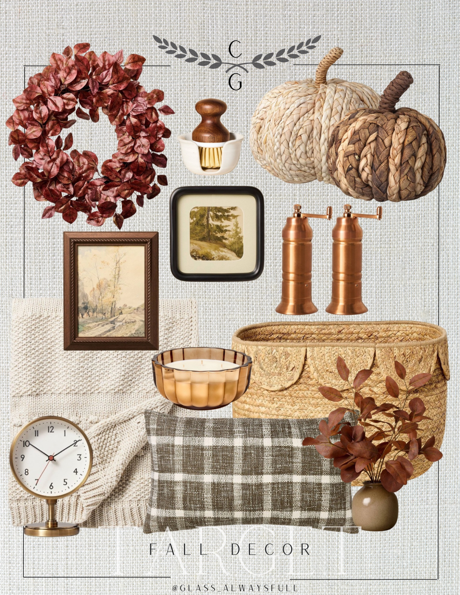 My target fall picks! This candle smells amazing! Fall decor, target, fall Decor, pumpkin decor, fall pillows, fall candle, fall wreath, fall, art, glass pumpkins, fall throw blanket, fall topiary, fall mug, thanksgiving decor. Callie Glass @glass_alwaysfull #LTKfindsunder100 #LTKhome #ltkseasonal

Follow my shop @Glassalwaysfull on the @shop.LTK app to shop this post and get my exclusive app-only content!

#liketkit #LTKSeasonal #LTKHome #LTKFindsUnder50
@shop.ltk
https://liketk.it/4PcmO

#LTKSeasonal #LTKHome #LTKFallSale