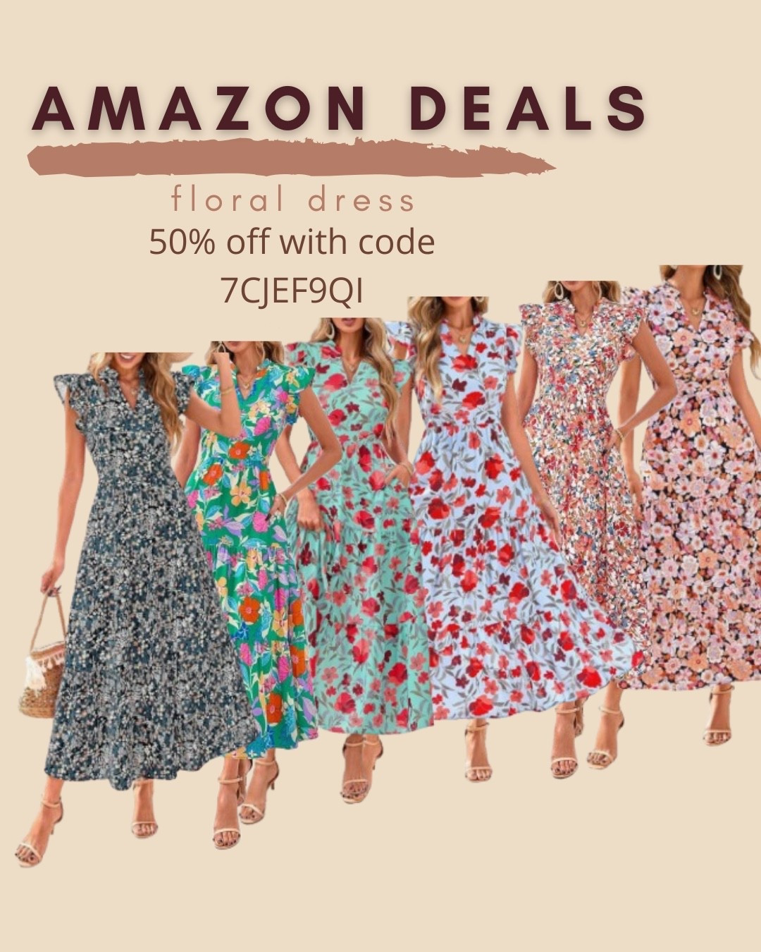 $20 ends 6/7

Amazon fashion
Amazon deals
Floral dress
Resort wear

#LTKSaleAlert