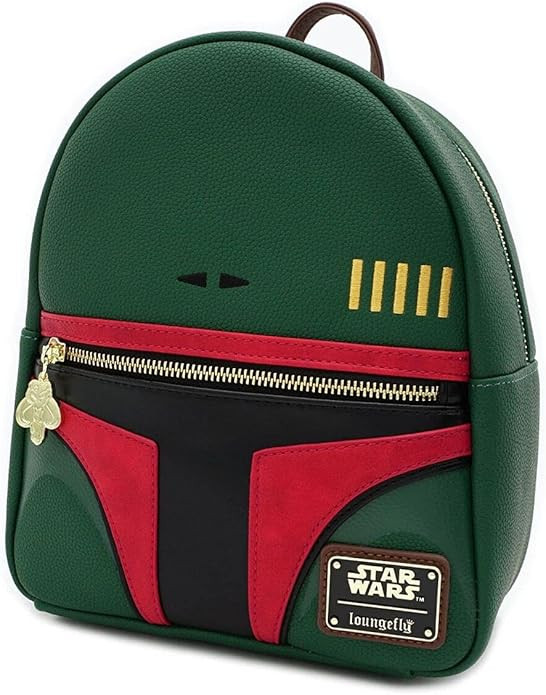 Loungefly Star Wars Boba Fett Faux Leather Mini Backpack | Amazon (US)
