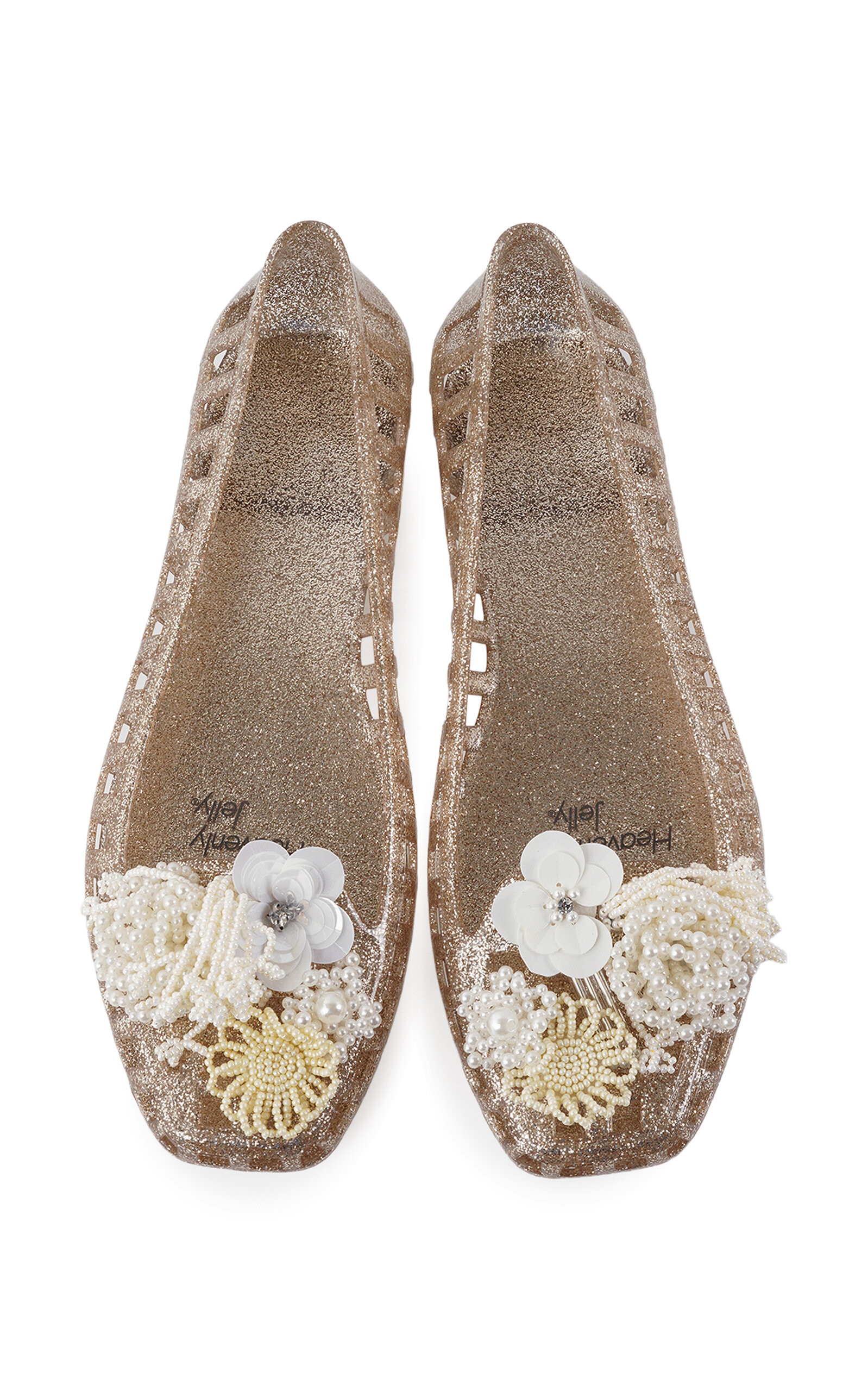 Dazzla Embellished Jelly Shoes | Moda Operandi (Global)