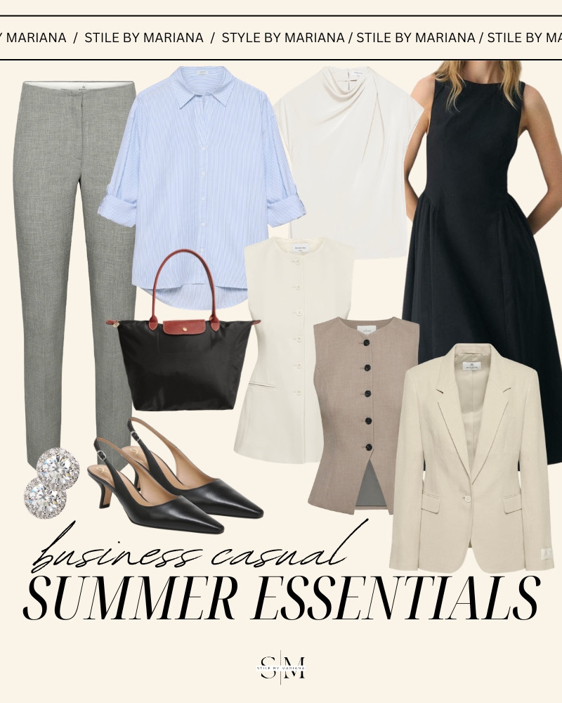 Business casual
Summer essentials

#LTKootd #LTKOver40 #LTKWorkwear