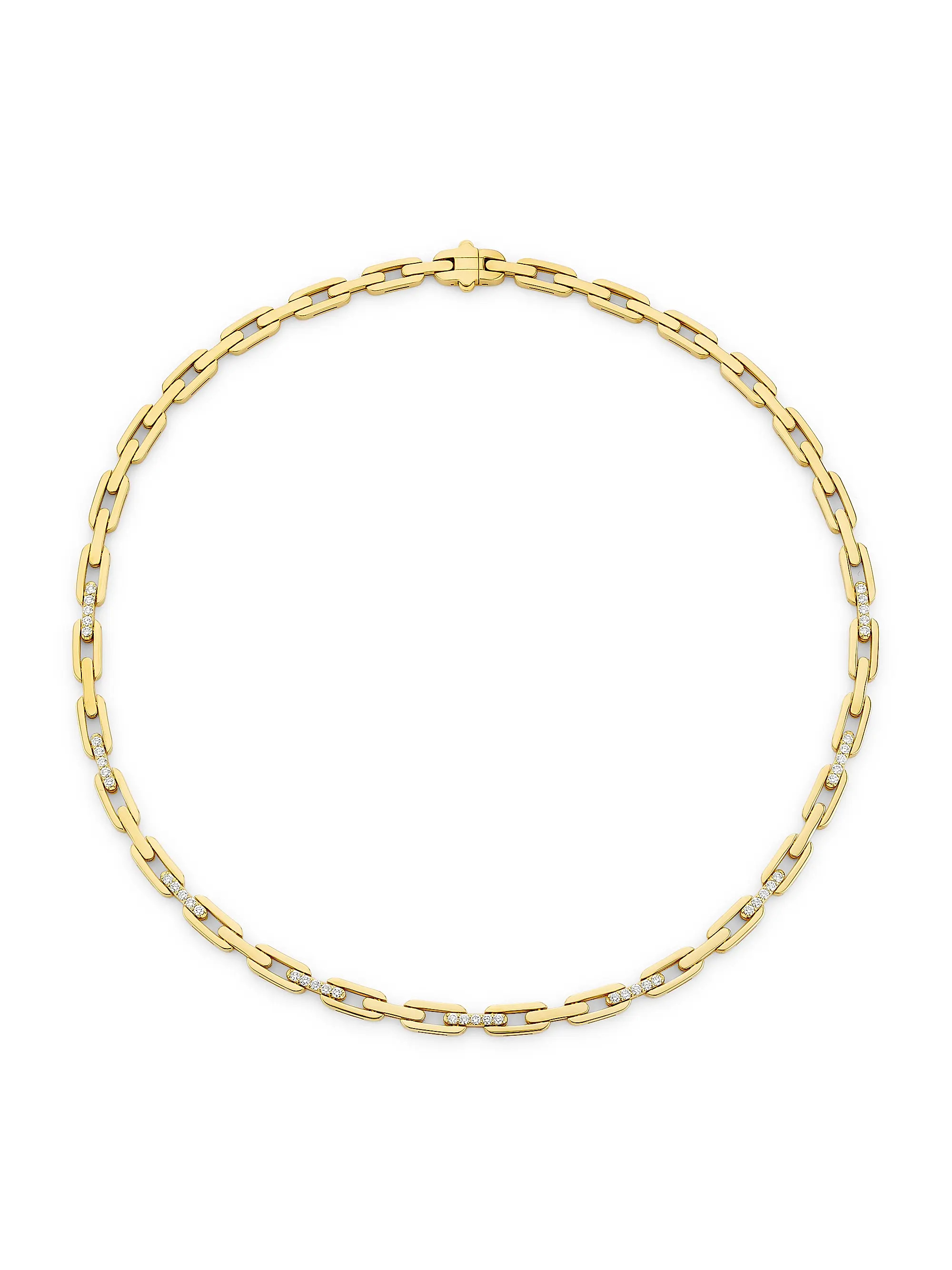 Navarra 18K Yellow Gold & 1.00 TCW Diamond Necklace | Saks Fifth Avenue