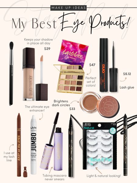 You can’t go wrong with these eye products! Tarte eyeshadow pallete 
Affordable and natural strip false lashes 
Tubing mascara 
Dark circle help 

#LTKover40 #LTKxSephora #LTKbeauty