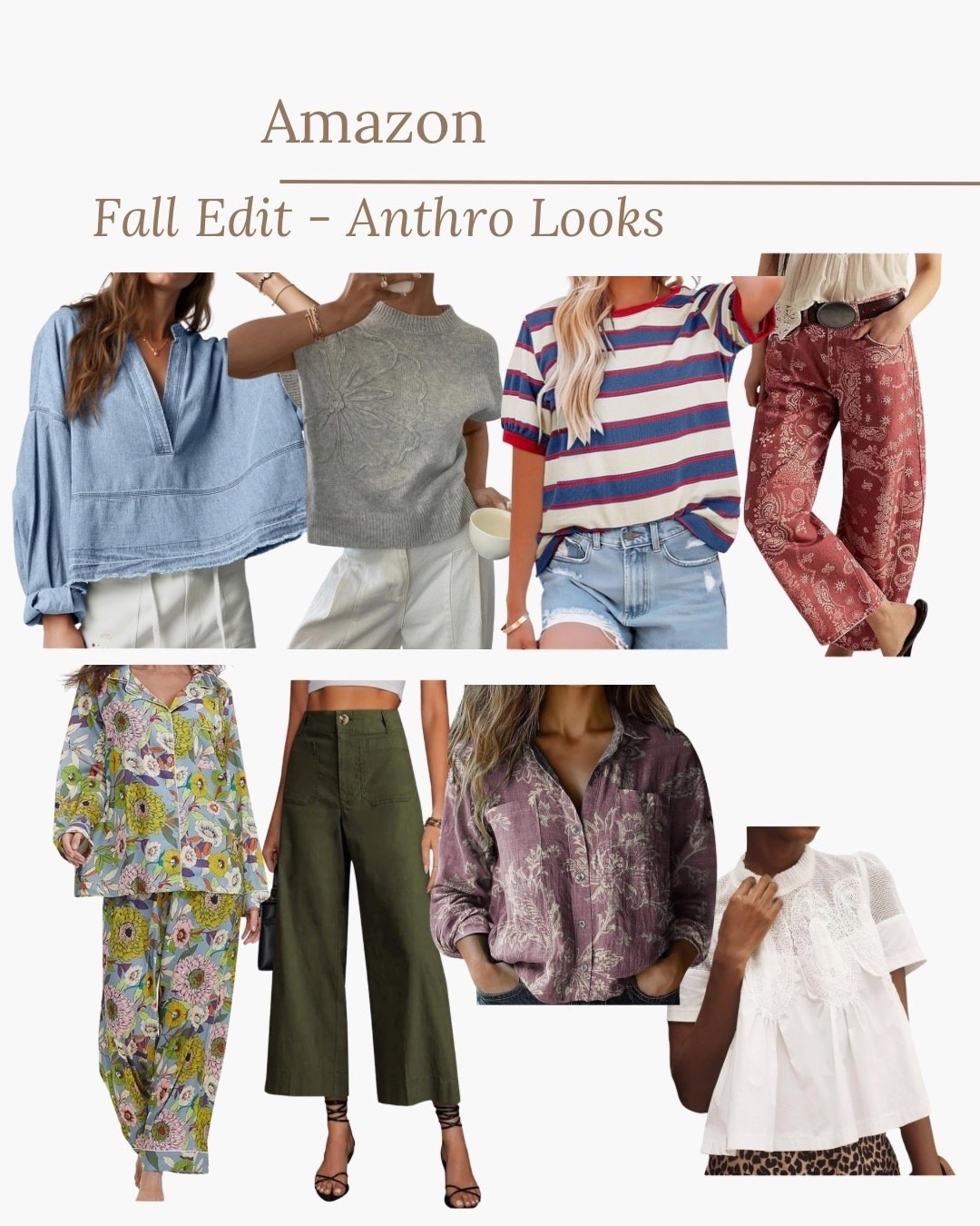 Fall Anthro looks from Amazon'

#LTKStyleTip #LTKFindsUnder100