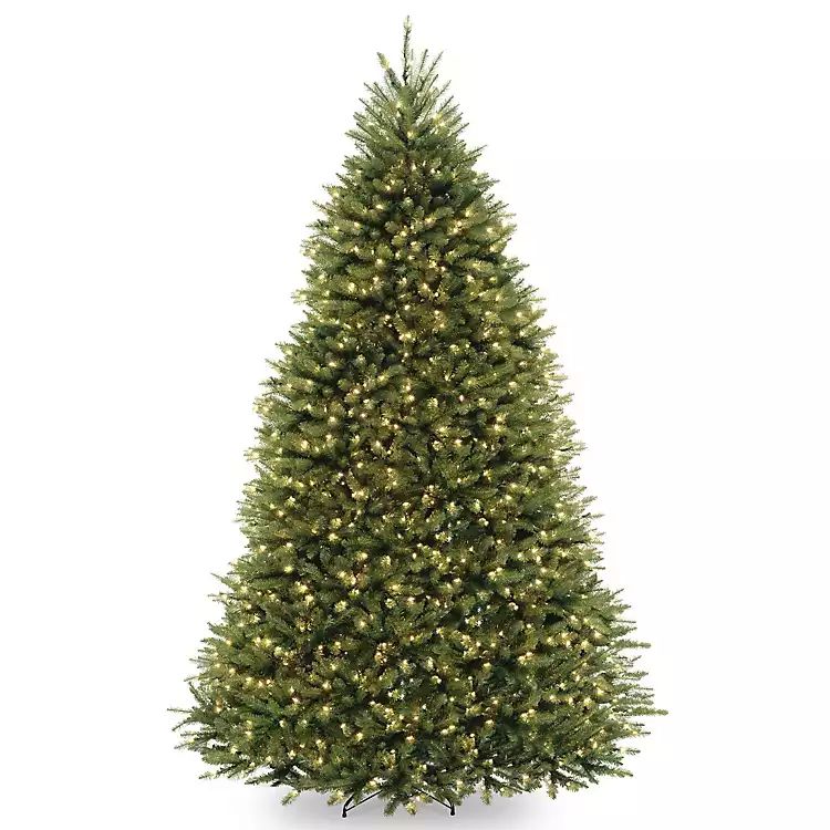 9 ft. Pre-Lit Dunhill Fir Hinged Christmas Tree | Kirkland's Home