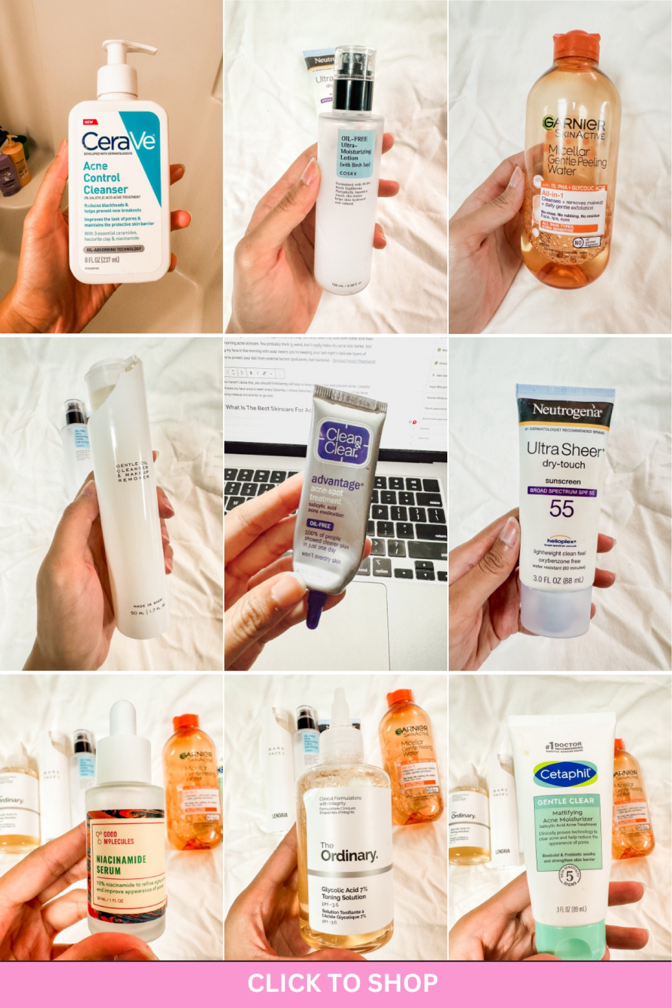 Budget Acne Skincare Products

Acne skincare routine, acne products, acne facial wash, acne moisturizer, glycolic acid, niacinamide serum, acne serum, acne sunscreen, acne facial toner, acne spot treatment 

#LTKHome #LTKBeauty #LTKFindsUnder50