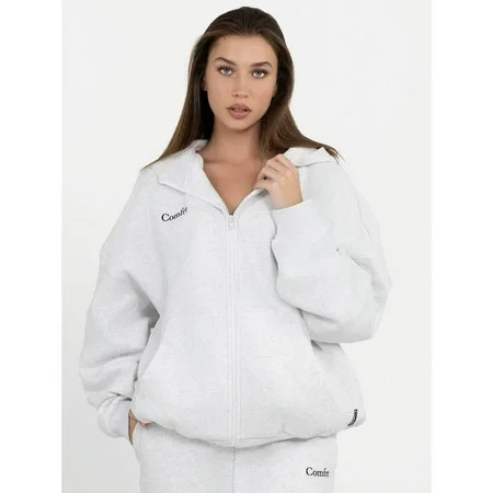 Comfrt | Cloud Zip Oversized Hoodie | For Stress & Anxiety | Walmart (US)
