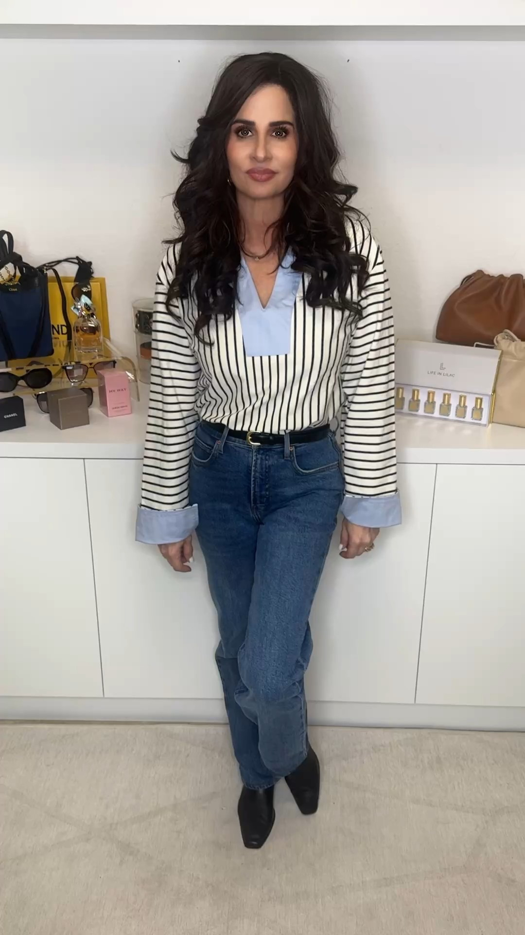 Such a cute and comfortable top . Wearing a sm. Jeans 25 

#LTKFindsUnder50 #LTKOver40 #LTKStyleTip