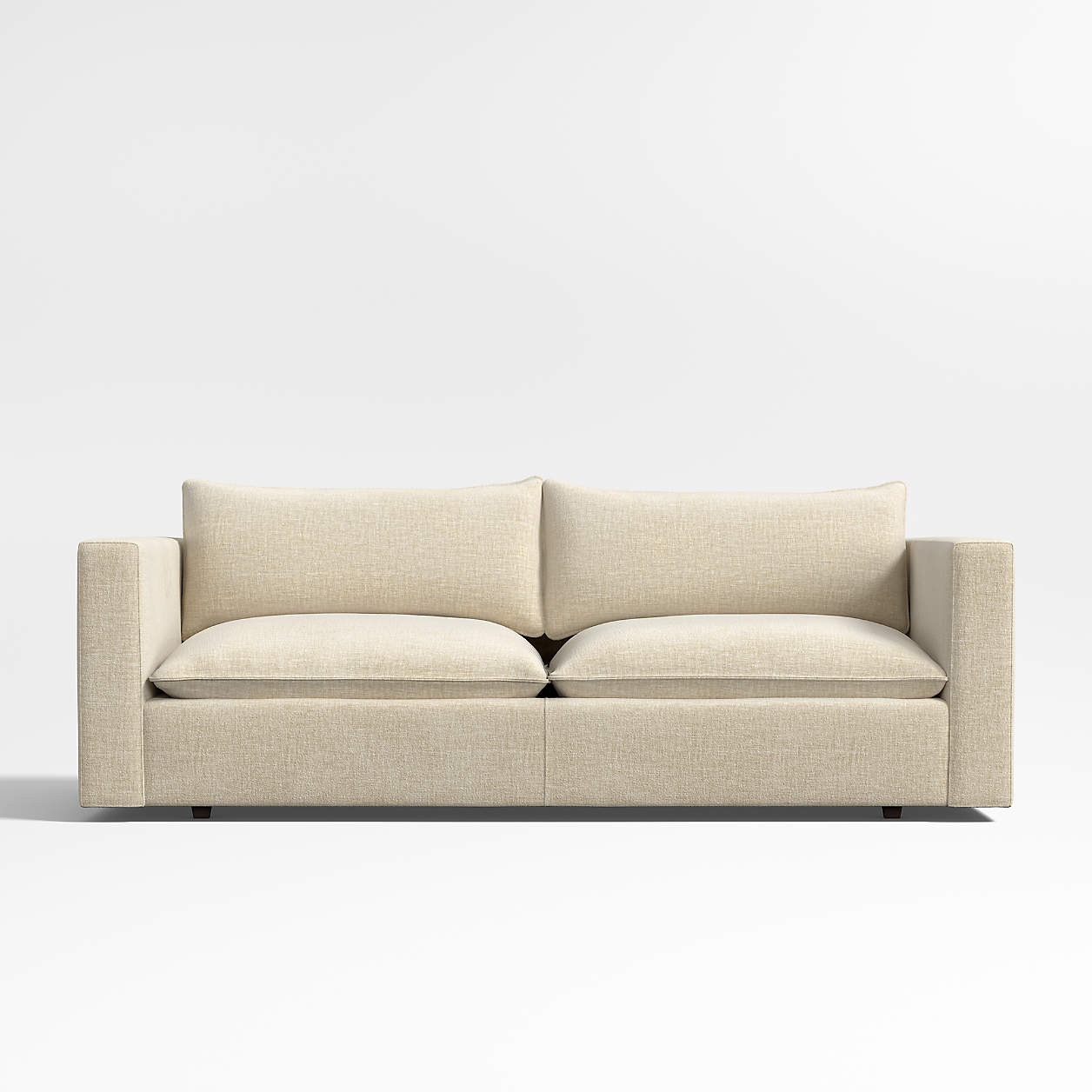 Lotus Deep Sofa 91" + Reviews | Crate & Barrel | Crate & Barrel