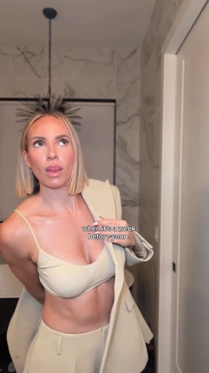 I don’t recommend mixing a man cold and a week before your period for date night. But I will say he earned brownie points for peeling the shrimp for me😏🦐 wearing a small in the blazer and a small in the pants. Lip liner is anywhere caffeine and lipstick is cool Teddy.

https://liketk.it/5OxN5

#LTKOver40 #LTKootd #LTKgrwm